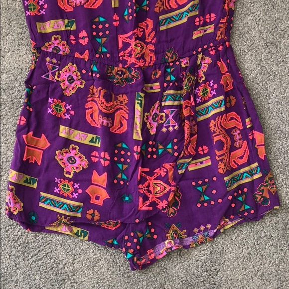 strapless romper - Picture 3 of 6